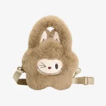 labubu-the-monsters-classic-series-plush-flower-brown-bag
