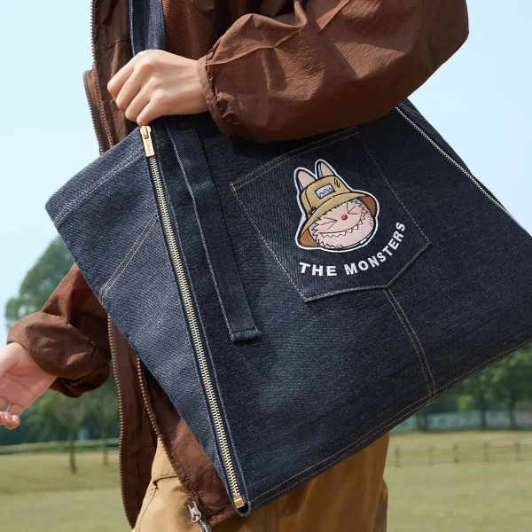 labubu-the-monsters-fall-in-wild-series-denim-apron-bag-1