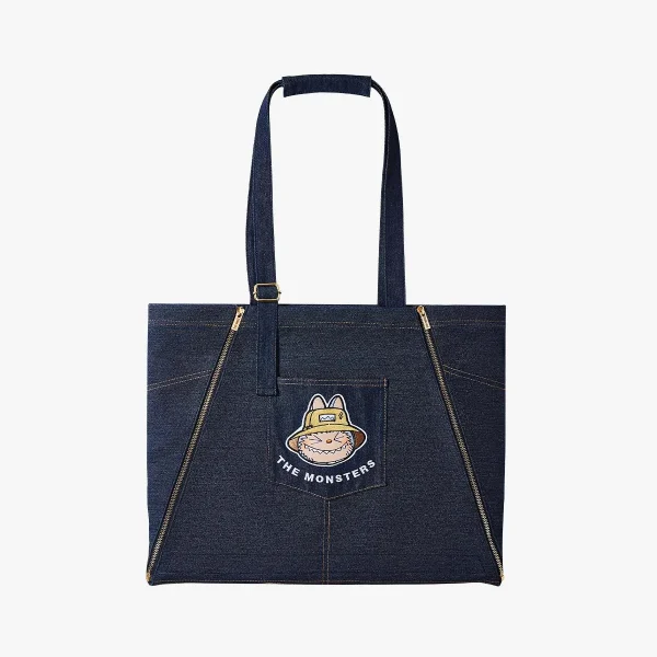 labubu-the-monsters-fall-in-wild-series-denim-apron-bag